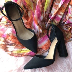 Asos Black Pointed Toe Heels